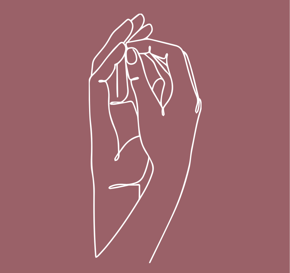 Illustration zwei Hände